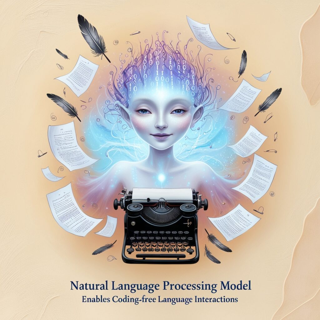 natural language processing model without coding: